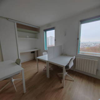 Bureau privé 14 m² 3 postes Location bureau Rue Piat Paris 75020 - photo 2